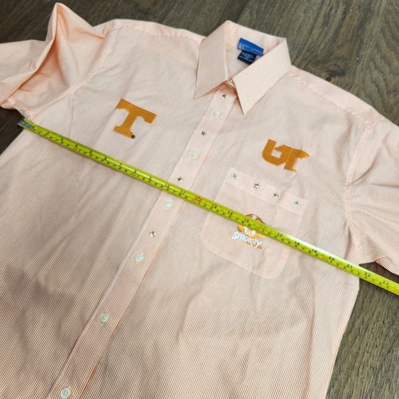 NWT TENNESSEE VOLS x Las Olas men's western pinstripe shirt - Picture 8 of 11